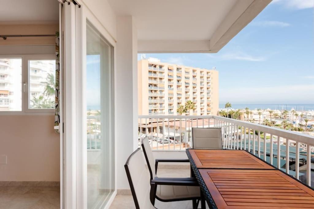 Апартаменты Amplio Con Vistas Al Mar Y Piscina En Бенальмадена Экстерьер фото